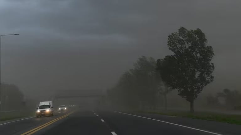 Hay alerta por intensos vientos en Córdoba.
