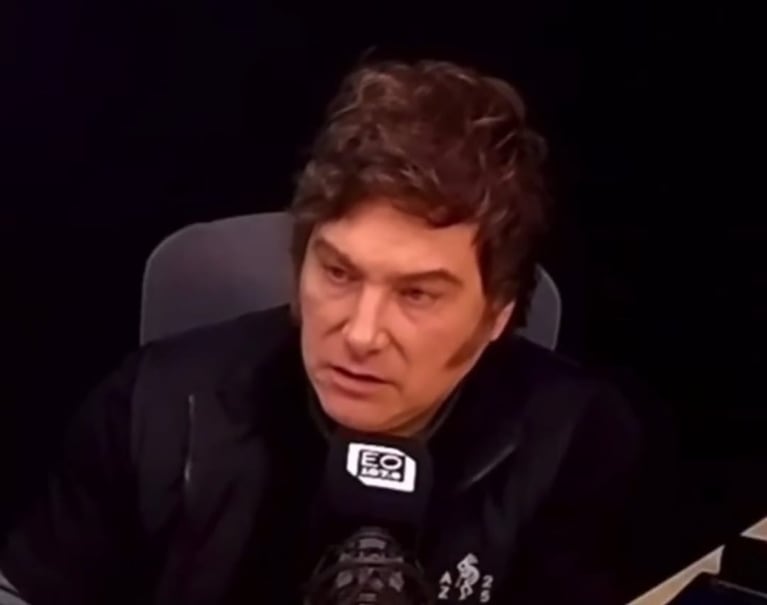 Milei, muy molesto con los gobernadores.